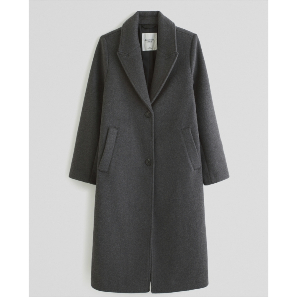 Abercrombie & Fitch Gray Women's Coat